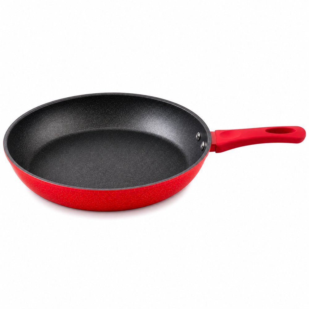 Frigideira Revestimento Nanocerâmico 24cm - Vermelha