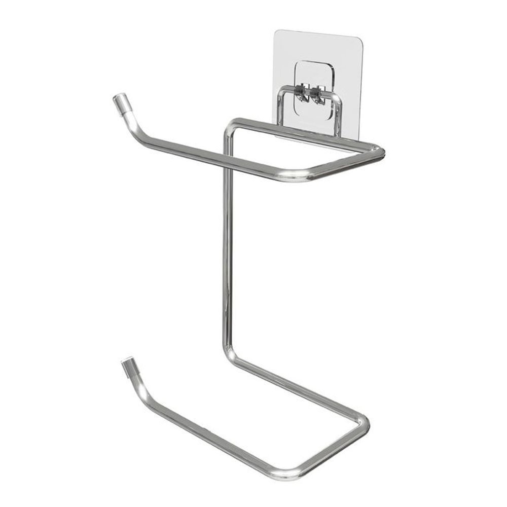 Suporte Banheiro Para Papel Higiênico - Prata