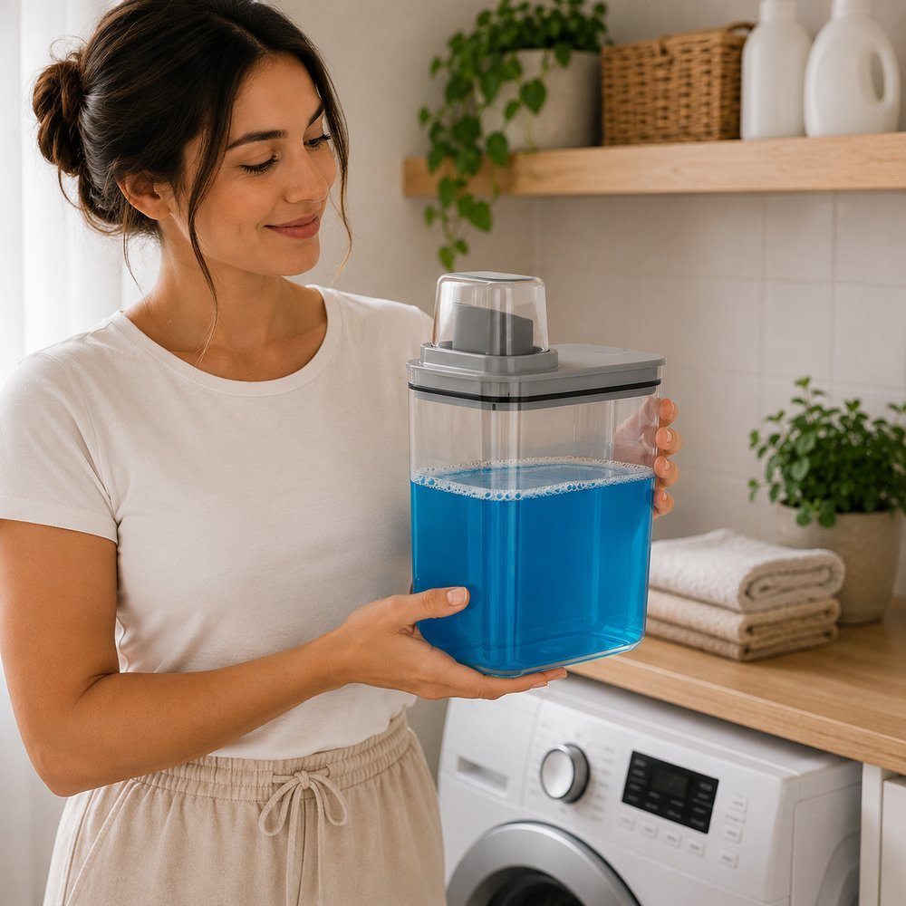 Dispenser para Sabão e Liquidos 2,3L - Cinza