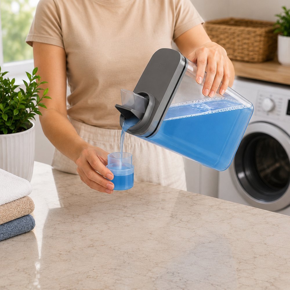 Dispenser para Sabão e Liquidos 1,5L - Cinza