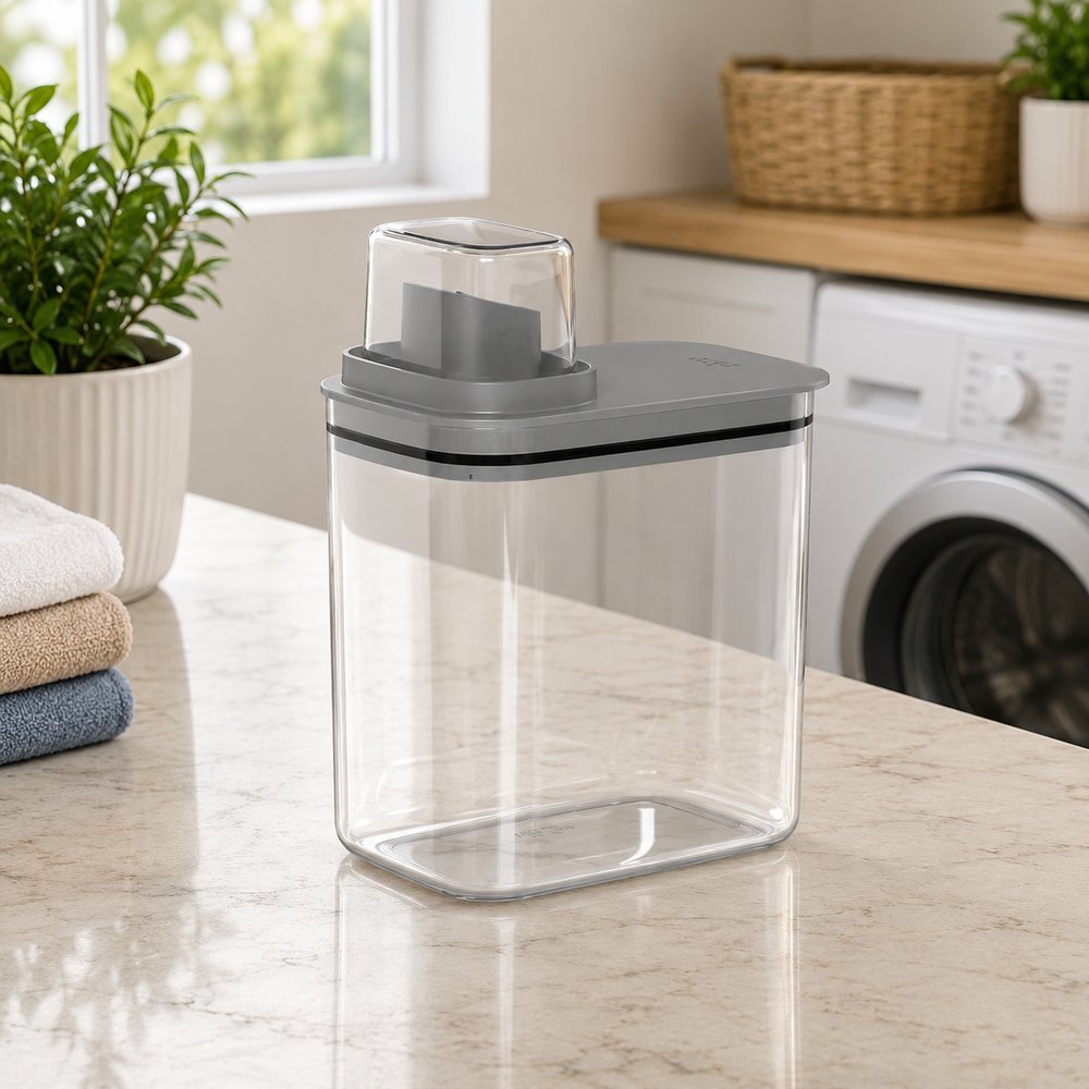 Dispenser para Sabão e Liquidos 1,5L - Cinza